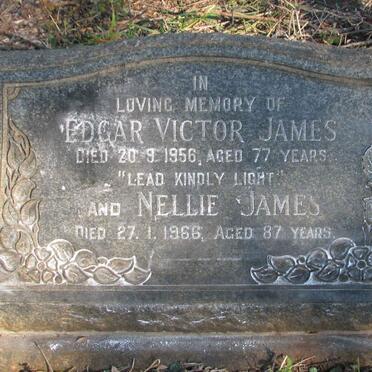JAMES Edgar Victor -1956 &amp; Nellie -1966