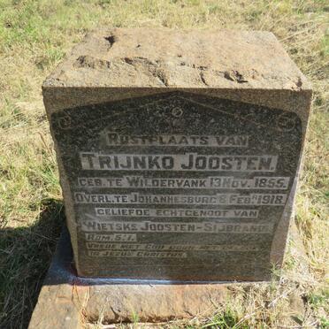 JOOSTEN Trijnko 1855-1918