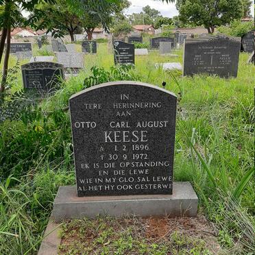 KEESE Otto Carl August 1896-1972