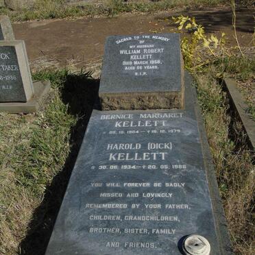 KELLETT William Robert -1956 &amp; Bernice Margaret 1904-1979 :: KELLETT Harold 1934-1988