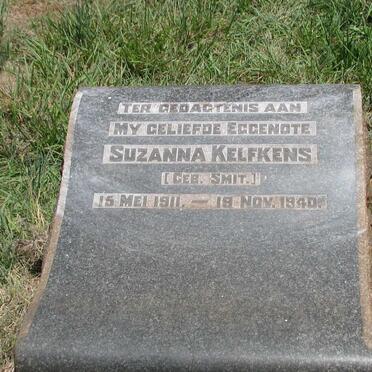 KELFKENS Suzanna nee SMIT 1911-1940