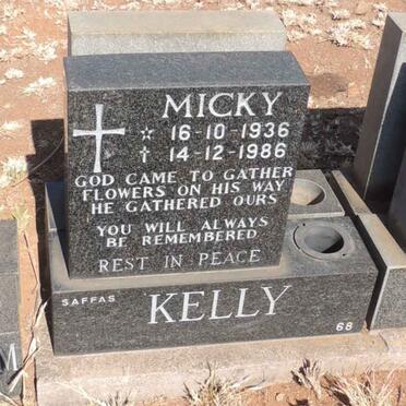 KELLY Micky 1936-1986