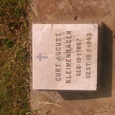 KLEIMENHAGEN Curt August 1887-1943