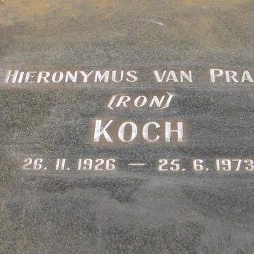 KOCH Hieronymus van Praag 1926-1973