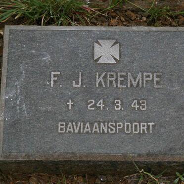 KREMPE F.J. -1943