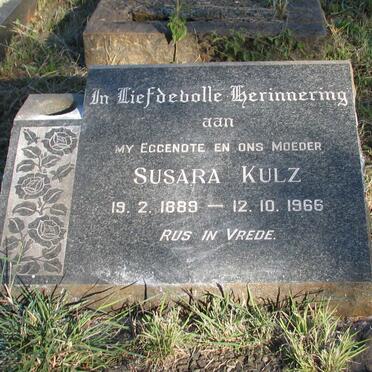 KULZ Susara 1889-1966