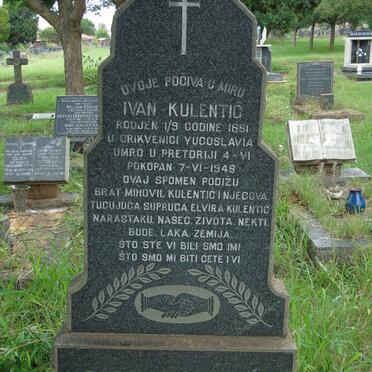 KULENTIC Ivan 1881-1948