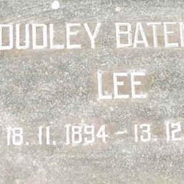 LEE Dudley Bateman 1894-1955
