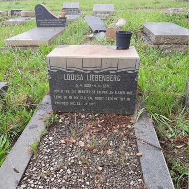 LIEBENBERG Louisa 1922-1958