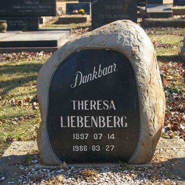 LIEBENBERG Theresa 1897-1986