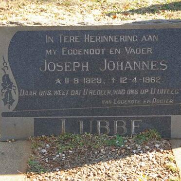 LUBBE Joseph Johannes 1929-1962