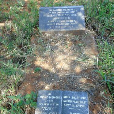 MACWHIRTER Elizabeth Caroline 1884-1939 :: EGERTON-DENT Aileen Norah nee MACWHIRTER 1916-1981