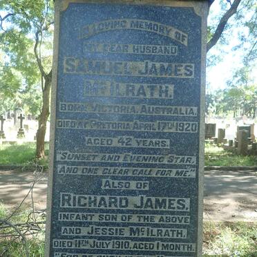 MCILRATH Samuel James -1920 :: MCILRATH Richard James -1910 :: MCILRATH Jessie -1910