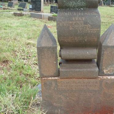 MOLLER Carolina Sophia 1920-1921