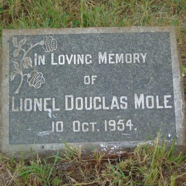 MOLE Lionel Douglas -1954