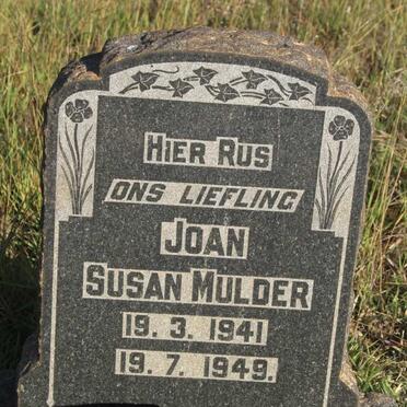 MULDER Joan Susan 1941-1949