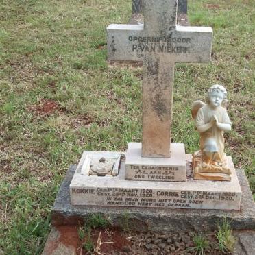 NIEKERK Kokkie, van 1920-1920 :: VAN NIEKERK Corrie 1920-1920