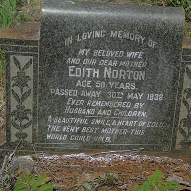 NORTON Edith -1938