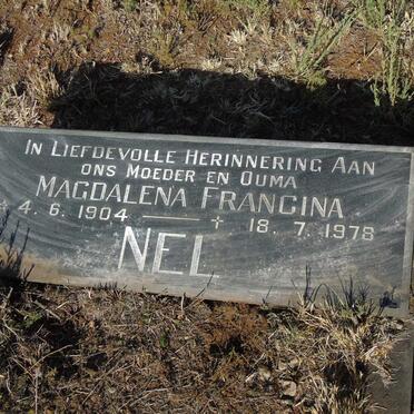 NEL Magdalena Francina 1904-1978