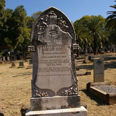 NEST Coenraad Christoffel, van der 1888-1918