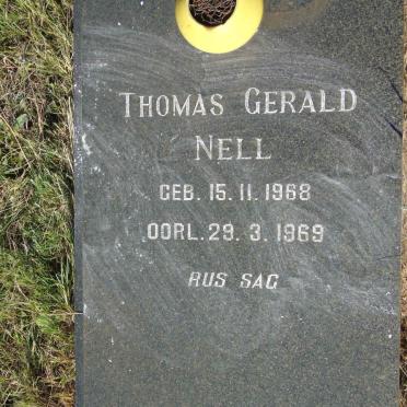 NELL Thomas Gerald 1968-1969