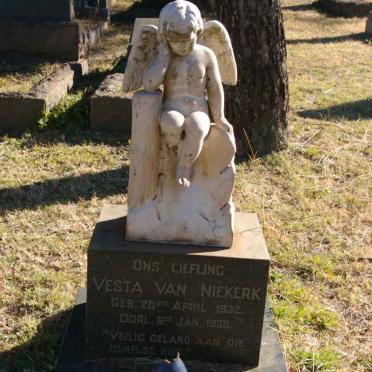 NIEKERK Vesta, van 1932-1936