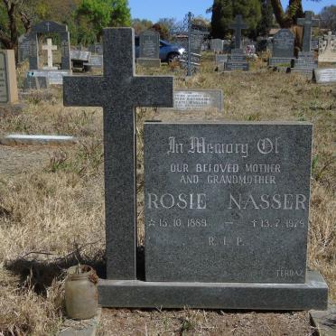 NASSER Rosie 1889-1979