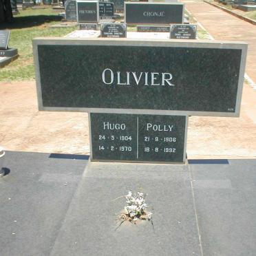 OLIVIER Hugo 1904-1970 &amp; Polly 1908-1992