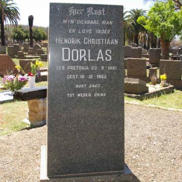 OORLAS Hendrik Christiaan 1897-1962