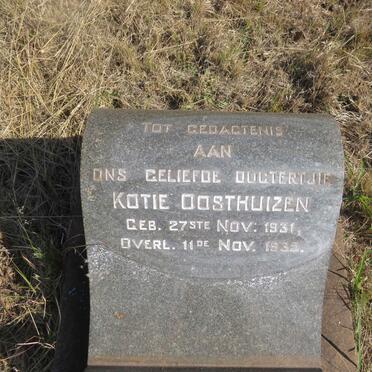 OOSTHUIZEN Kotie 1931-1935