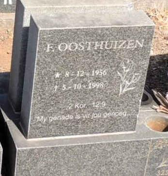 OOSTHUIZEN F. 1956-1998
