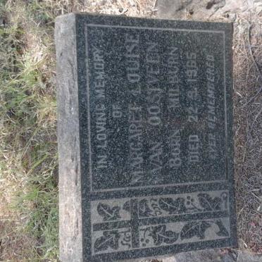 OOSTVEEN Margaret Louise, van nee MILBURN -1965