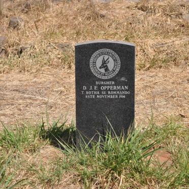 OPPERMAN D.J.E. -1914