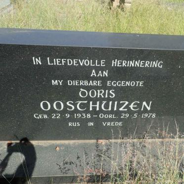 OOSTHUIZEN Doris 1938-1978