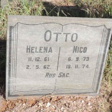 OTTO Helena 1961-1962 :: OTTO Nico 1973-1974