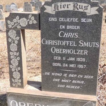 OBERHOLZER Christoffel Smuts 1939-1957