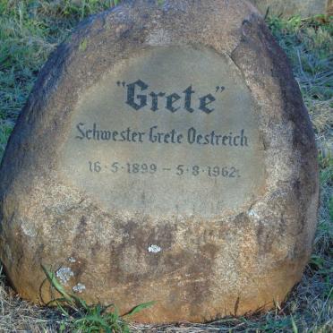 OESTREICH Grete 1899-1962