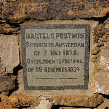POSTMUS Magteld 1878-1954