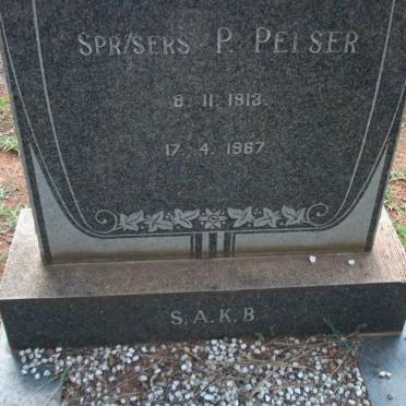 PELSER P. 1913-1967