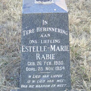 RABIE Estelle-Marie 1950-1954