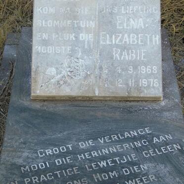 RABIE Elna Elizabeth 1968-1978