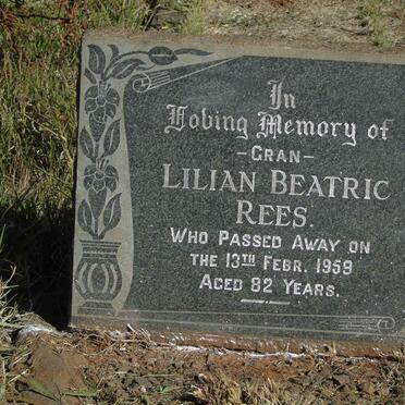 REES Lilian Beatric -1959