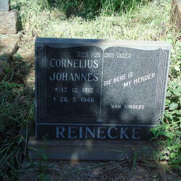 REINECKE Cornelius Johannes 1912-1946