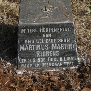 RIBBENS Martinus 1936-1955