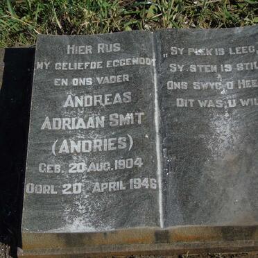SMIT Andreas Adriaan 1904-1946