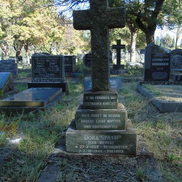 SPATH Dora nee MEYER 1888-1948