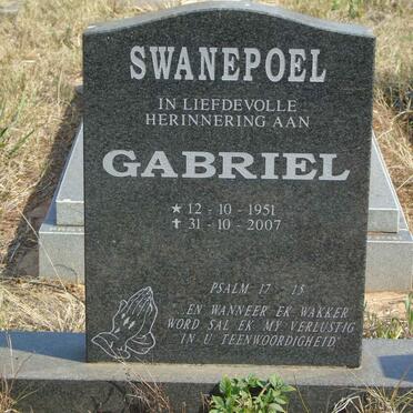 SWANEPOEL Gabriel 1951-2007