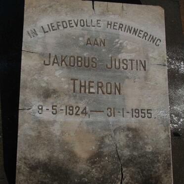 THERON Jakobus Justin 1924-1955