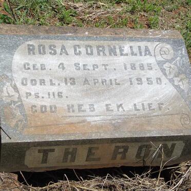 THERON Rosa Cornelia 1885-1950