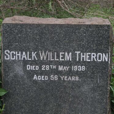 THERON Schalk Willem -1939